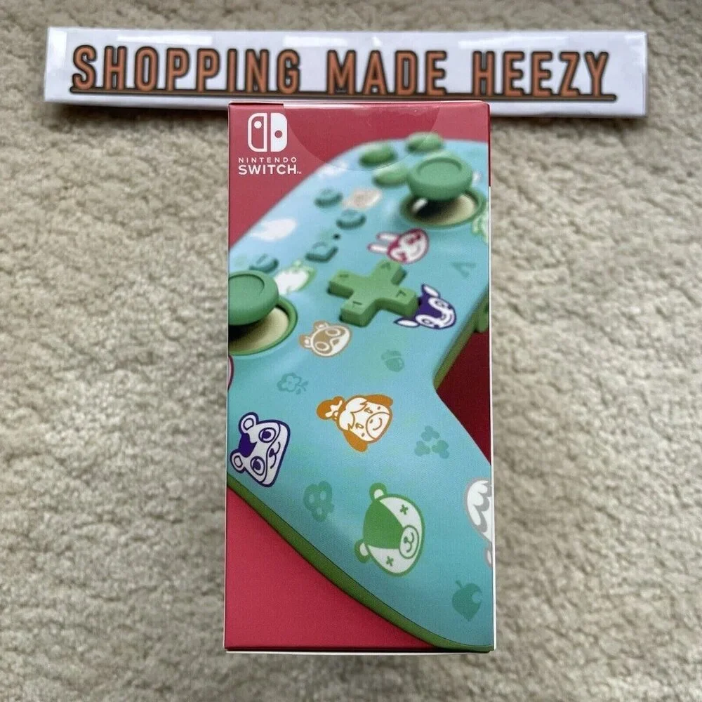 PowerA Nintendo Switch Animal Crossing New Horizons ACNH 10ft Wired Controller